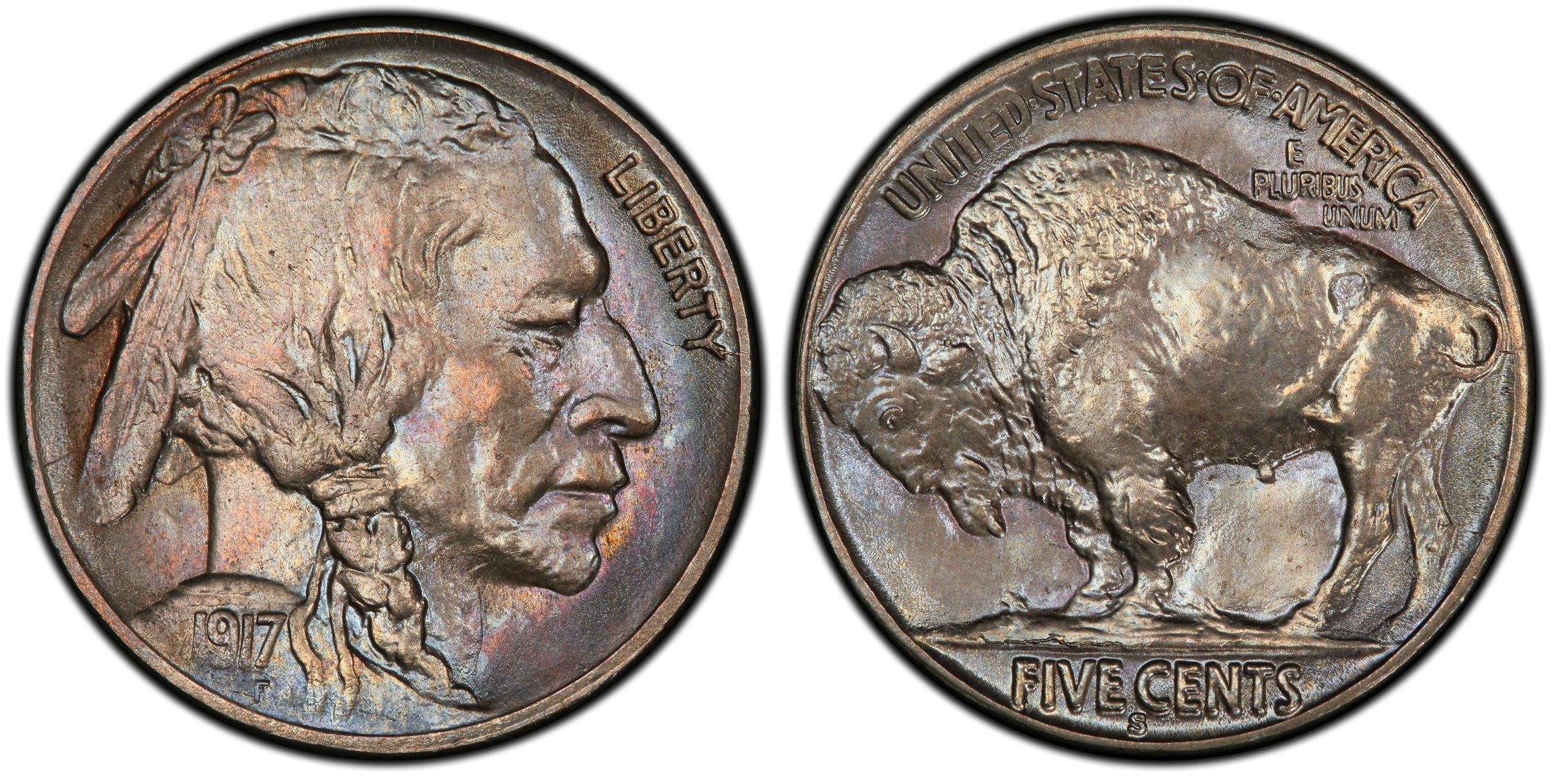 Valuable nickels worth money including rare Liberty and Buffalo nickels